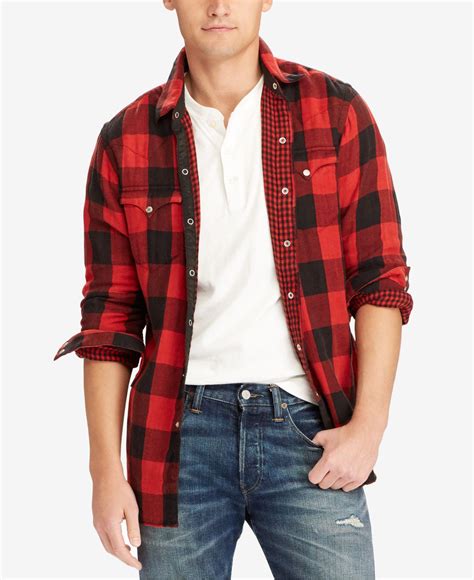 ralph lauren flannel.